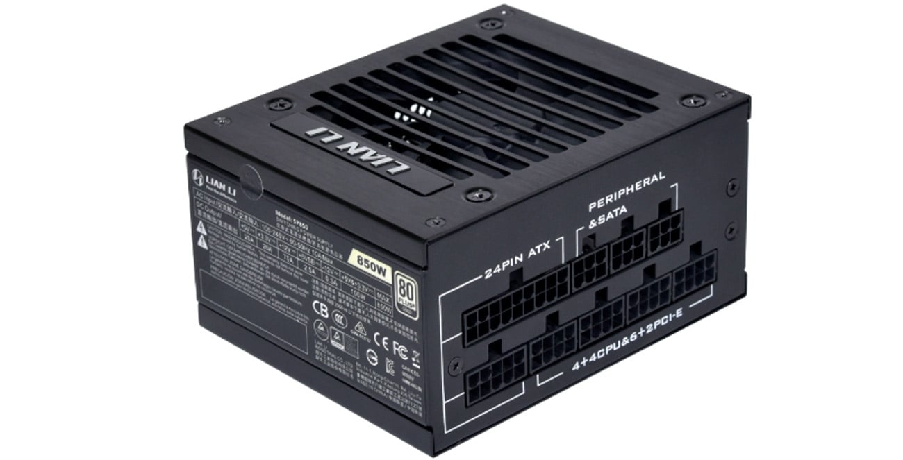 LIANLI PC電源 ブラック SP850-GOLD-BK Lian Li リアンリー SP850 GOLD BK｜ツクモ公式通販サイト